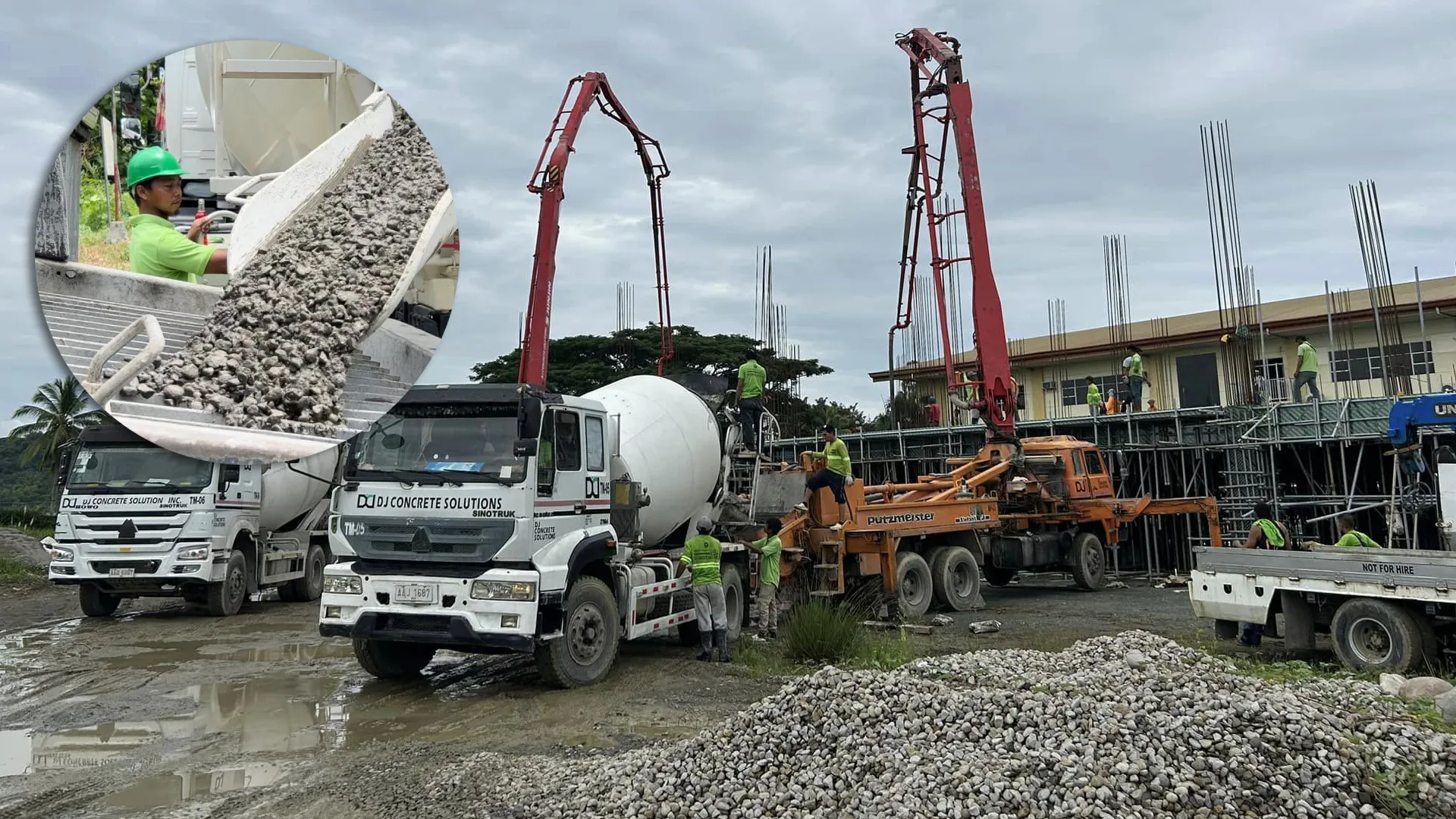 DJ Concrete Solutions - Ready Mix Concrete